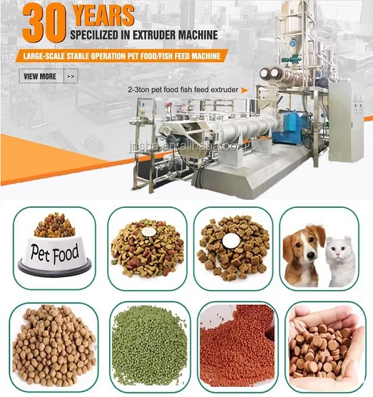 Dyremat Hund Katt Fisk Pellets produksjonsutstyr