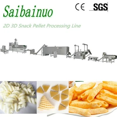 2D 3D Snacl Pellets produksjonslinje