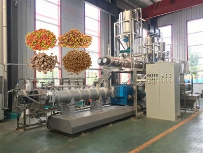 500 kg Automatisk Industry Pet Food Full produksjonslinje