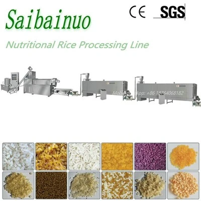 Instant Rice Artificial Rice Nutritional Rice Production Line