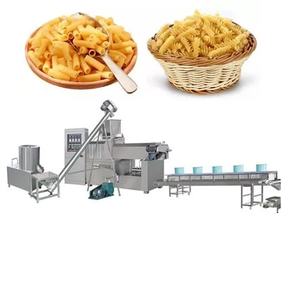 Automatisk industriell Pasta Makaroni Nudler Prosess Line