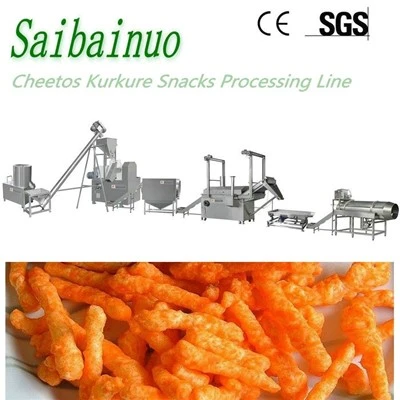 Kurkure Stekemaskin Bakt Cheetos Snack Making Machine