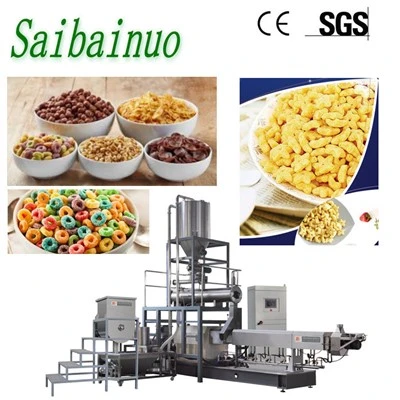 Frokostblandinger Corn Flakes Extruder Machine Lines