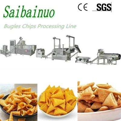 Bugles Chips, Fried Foods Manufacturing Line
