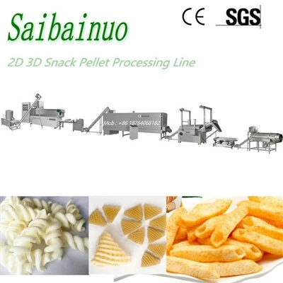 Produksjonslinje for 2D 3D Fried Pellets