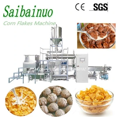 rustfritt stål Corn Flakes kornmaskin