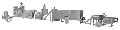 Industriell kinesisk leverandør Twin Screw Extruder Puff Snack Machine