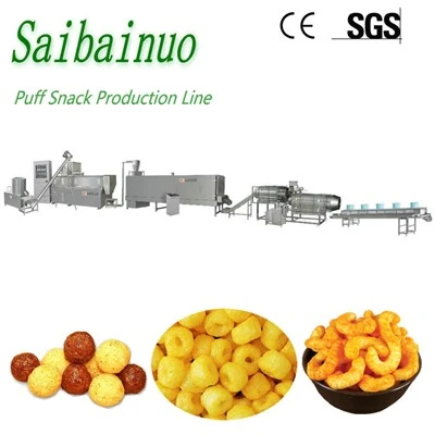 Oppblåsing av Snacks Process Machine Processing Machine