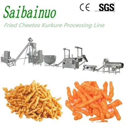 Kurkure Chips Hele Prosess Ekstrudermaskin