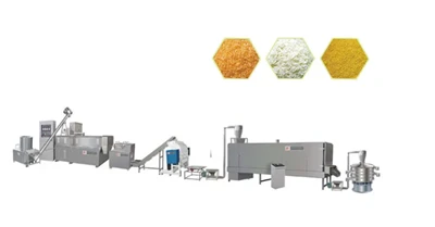 Automatisk brødsmulemaskin/ekstruder for brødsmuler