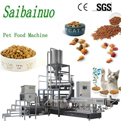 Produksjonslinje for hundematekstruder